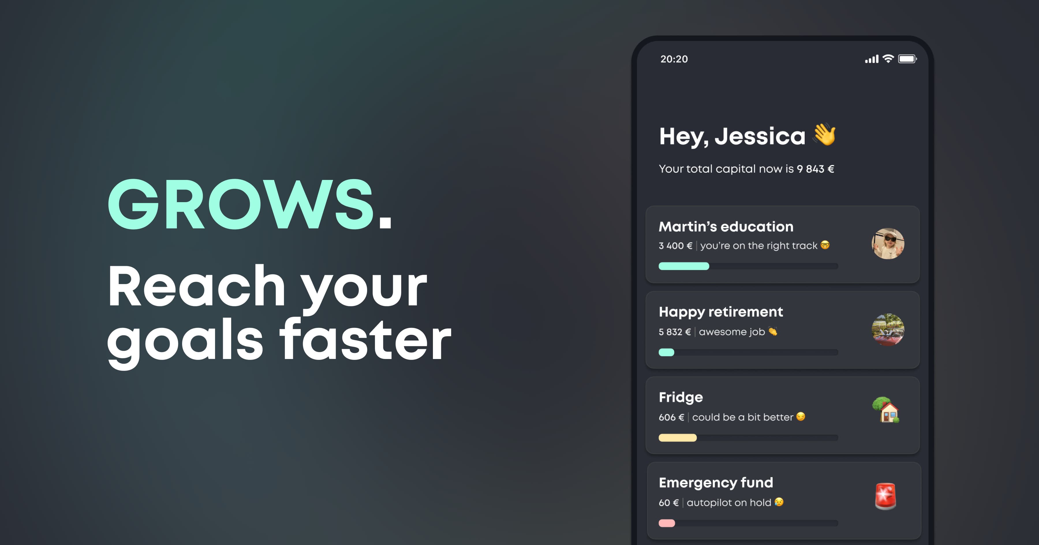 Grows | Reach your goals in a smart way